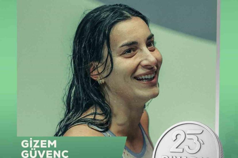 Gizem Güvenç’ten gümüş madalya