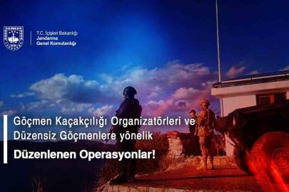 Göçmen kaçakçılarına operasyon: 47 tutuklu