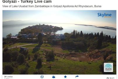 Gölyazı dünyanın "dijital billboard"unda