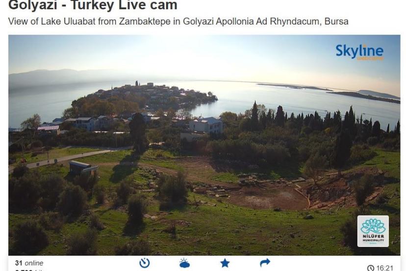 Gölyazı dünyanın "dijital billboard"unda