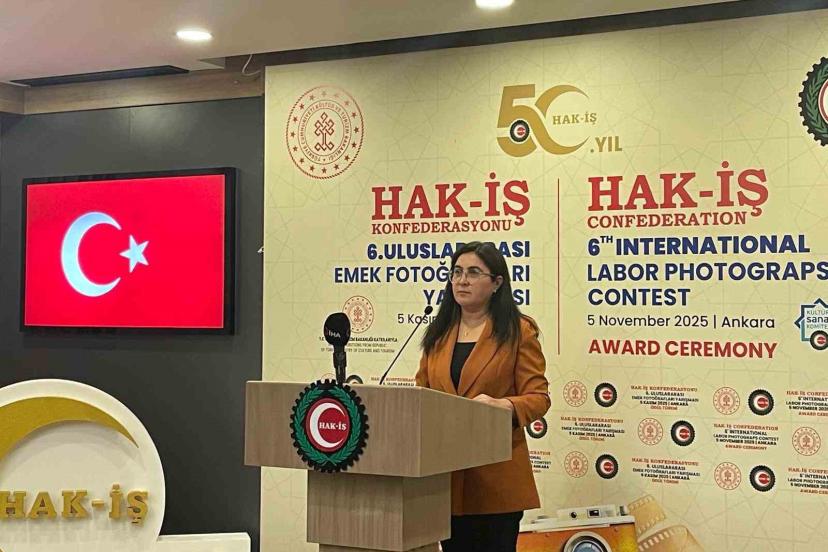 HAK-İŞ Genel Başkanı Arslan: "Fotoğraf yarışmamızın 6’ncısı uluslararası düzeyde gerçekleştirdiğimiz bir fotoğraf yarışmasına dönüştü"