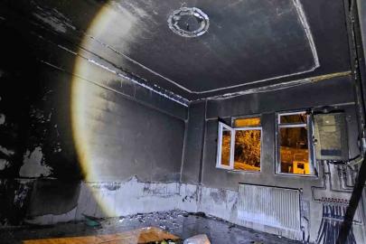 Hakkari’de korkutan yangın