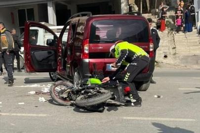 Hakkari’de motosikletle kamyonet çarpıştı: 1 yaralı