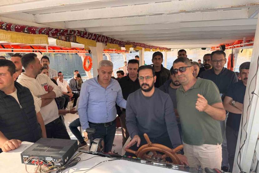 Halfeti’de gemi sevk ve idare belgesi sınavı yapıldı