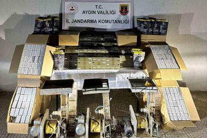 Halı yıkama dükkanı görünümlü iş yerinde kaçak sigara imalatı