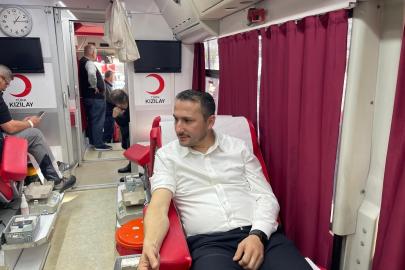"Hayat kurtarmak senin kanında var" dediler kan bağışı yaptılar