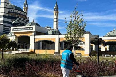 Hükümlüler külliyenin bakımını gerçekleştirdi