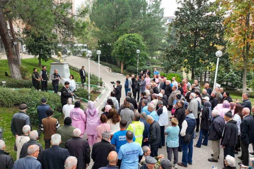 Huzurevinde deprem ve yangın tatbikatı