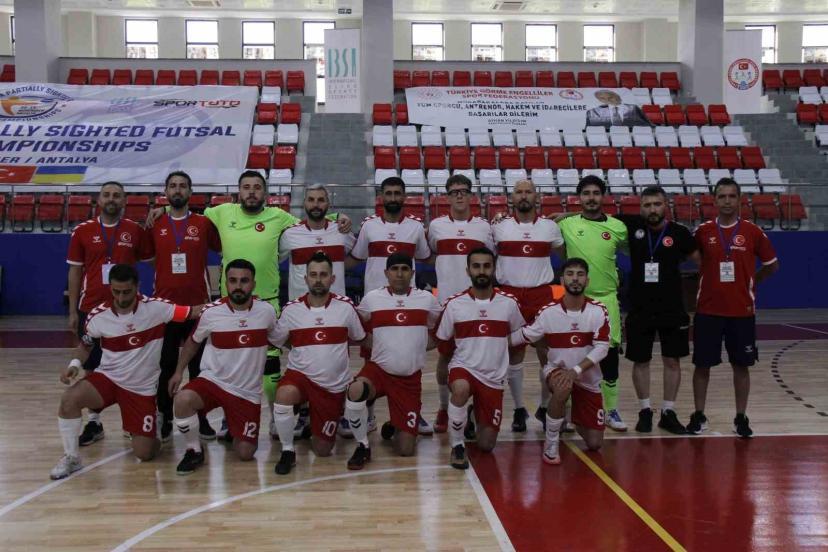 IBSA Kısmi Görme Engelliler Futsal Dünya Şampiyonası Antalya’da başladı