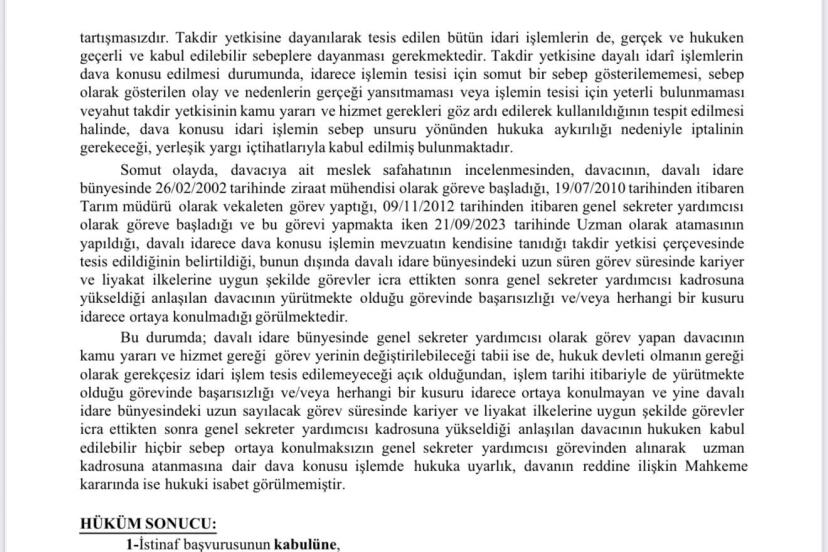 Iğdır İl Özel İdaresi’nde görev değişikliği krizi: Mehmet Nuri Turan ikinci kez görevden alındı