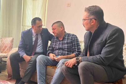 İl Müdürü Türkoğlu’ndan acılı aileye ziyaret