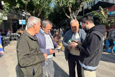 İncirliova’da polis ekipleri vatandaşları uyuşturucuya karşı bilgilendirdi
