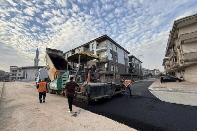 İnegöl Belediyesi’nden 3 bölgede asfalt hamlesi