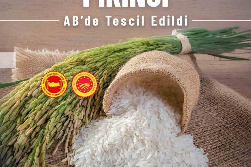 İpsala Pirinci ve Bursa Kestane Şekeri AB’de tescillendi