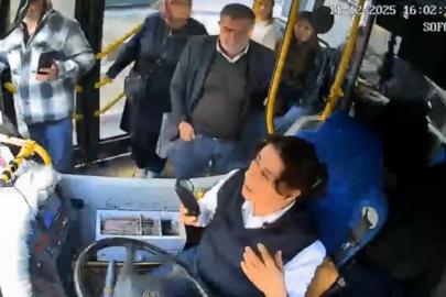 Isparta’da yol verme tartışması, kadın halk otobüsü şoförüne kâbus yaşattı