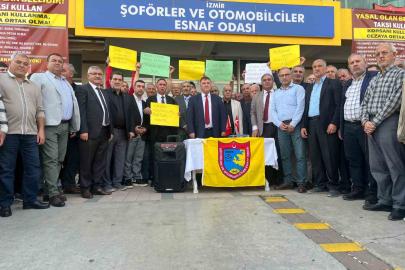 İzmir Şoförler ve Otomobilciler Esnaf Odası, korsan taşımacılığa karşı ses yükseltti