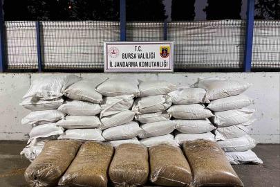 Jandarmadan kaçak sigara operasyonu