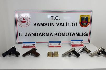 Jandarmadan ruhsatsız silah operasyonu