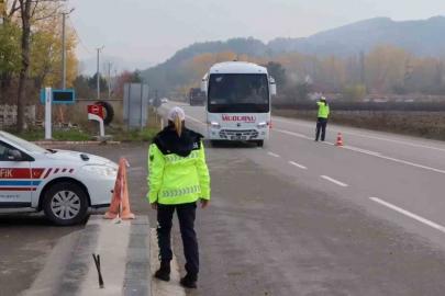 Jandarmadan yolcu otobüslerine sivil denetim