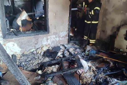 Kahramanmaraş’ta ev yangını