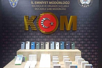 Kahramanmaraş’ta kaçak cep telefonu operasyonu