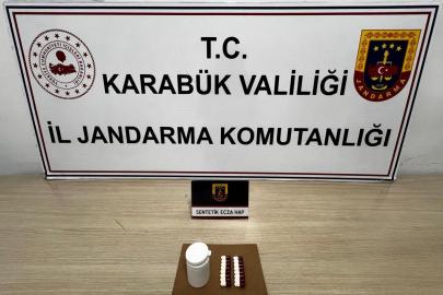 Karabük’te sentetik ecza operasyonu: 2 gözaltı