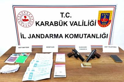 Karabük’te tefecilik operasyonu: 2 gözaltı