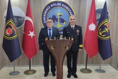 Karadeniz Bölge Komutanı Korkut, Rektör Özölçer’i makamında kabul etti