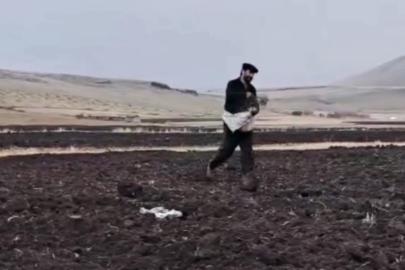 Kars’ta güzlük ekim yapılıyor