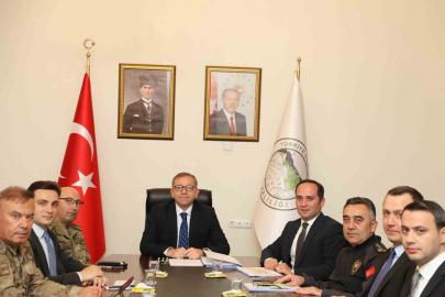 Kars’ta İl Güvenlik ve Asayiş toplantısı