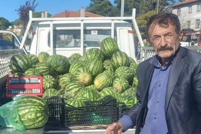 Kasım ayı geldi, karpuz tezgahtan inmedi