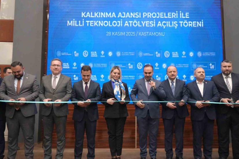 Kastamonu’da tamamamlanan 13 projenin açılışını Bakan Kacır yaptı