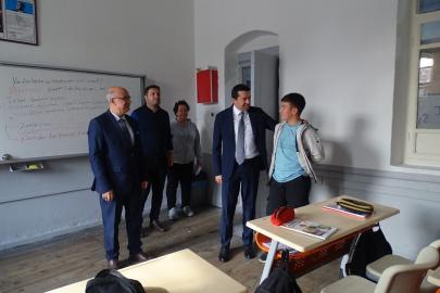 Kaymakam Evilece’den okul ziyaretleri