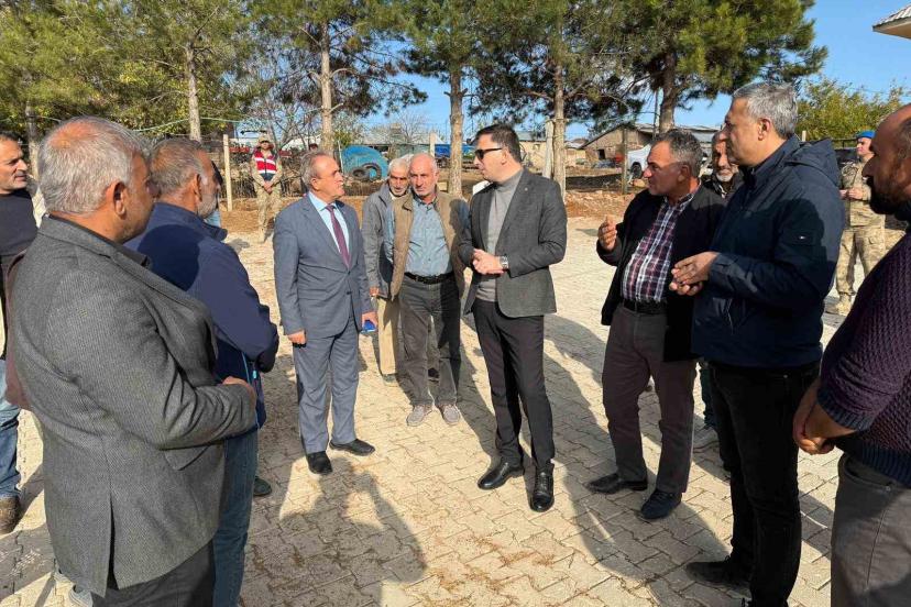 Kaymakam Levent Küçük, vatandaşlarla bir araya geldi