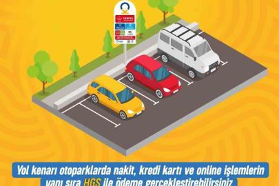 Kayseri’de yol kenarı otoparklarda HGS ile ödeme dönemi