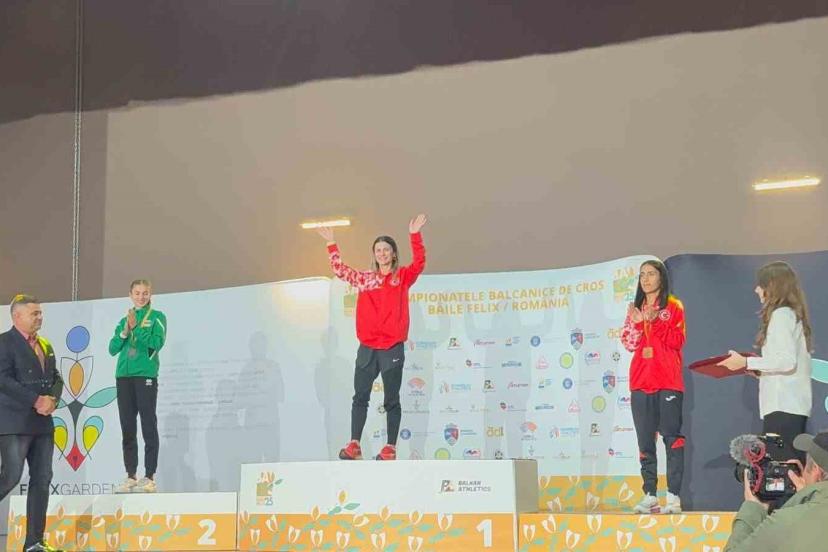 Kayserili sporcu BalkanŞampiyonu oldu