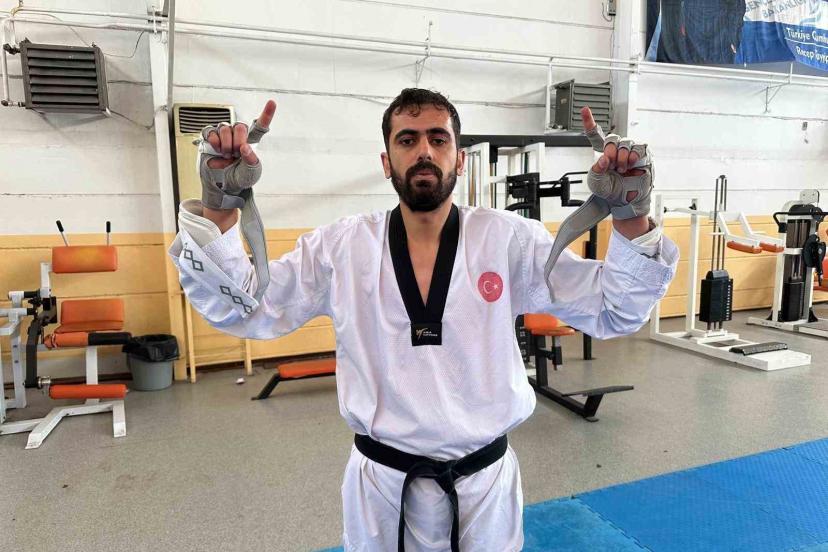 Kayserili sporcunun hedefi şampiyonluk