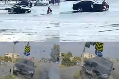 Kaza anları araç ve güvenlik kamerasına yansımıştı: "Sürücü araç muayenesine yetişmek için hız yapmış"