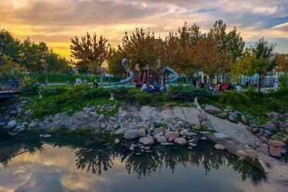 Kent Park’ta sonbahar büyüsü