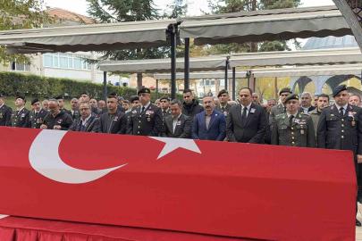 Kıbrıs Gazisi memleketinde son yolculuğuna uğurlandı