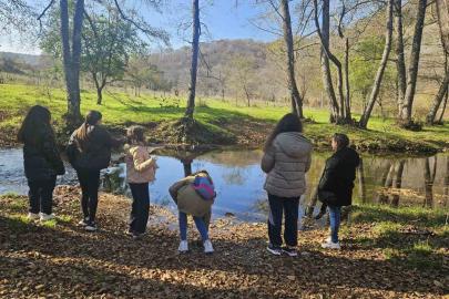 Kırklareli’nde çocuklar için doğa yürüyüşü