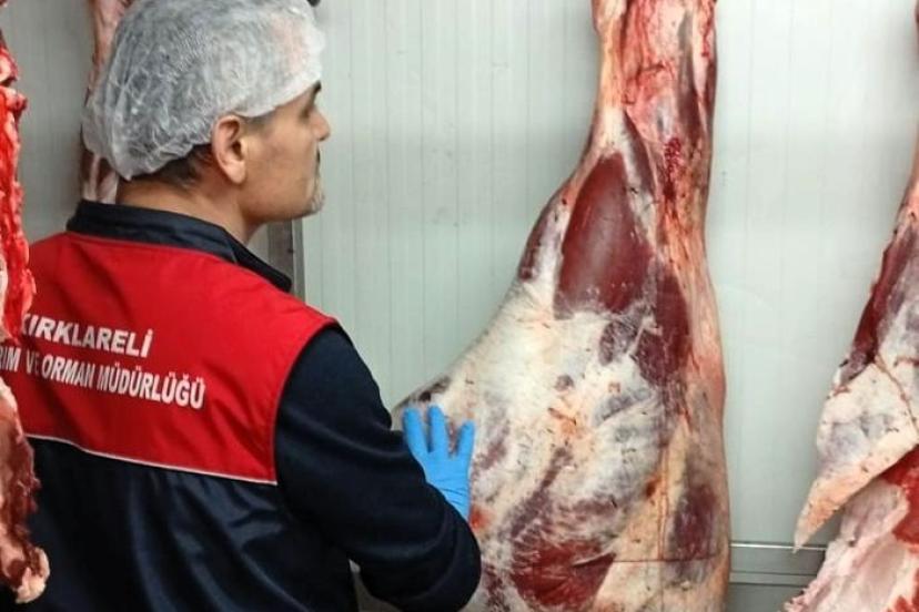 Kırklareli’nde et satışları mercek altında