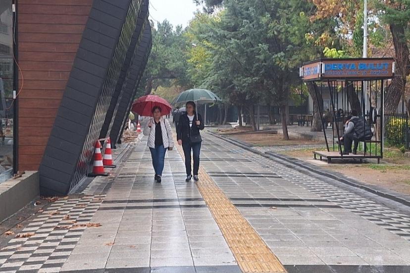 Kırklareli’nde sağanak etkili oldu