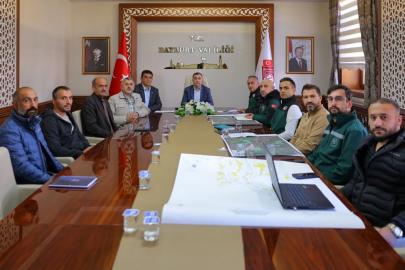 Kırklartepe Barajı’nın son durumu toplantıda değerlendirildi