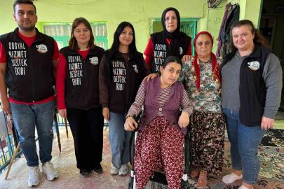 Koçarlı Belediyesi Sosyal Hizmet Destek Ekibi ihtiyaç sahiplerinin yanında olmayı sürdürüyor