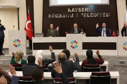 Kocasinan’da Kasım Ayı Meclis Toplantısı gerçekleştirildi