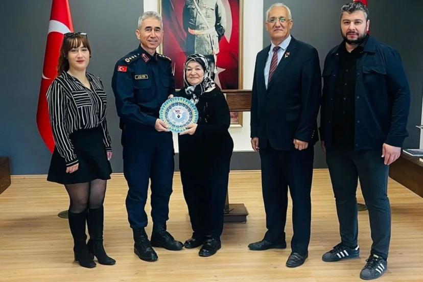 Komutan Vedat Kültür ile yeni yıl hedeflerini görüştüler