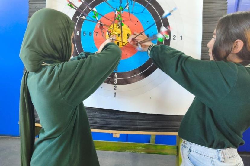 Korkut’ta okçuluk antrenmanları yoğun katılımla sürüyor