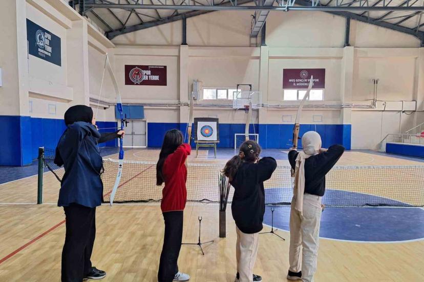 Korkut’ta okçuluk kurslarına yoğun ilgi