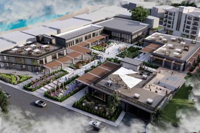 Kuşadası Yaşam, Kültür ve Spor Merkezi’nin yapımı sürüyor